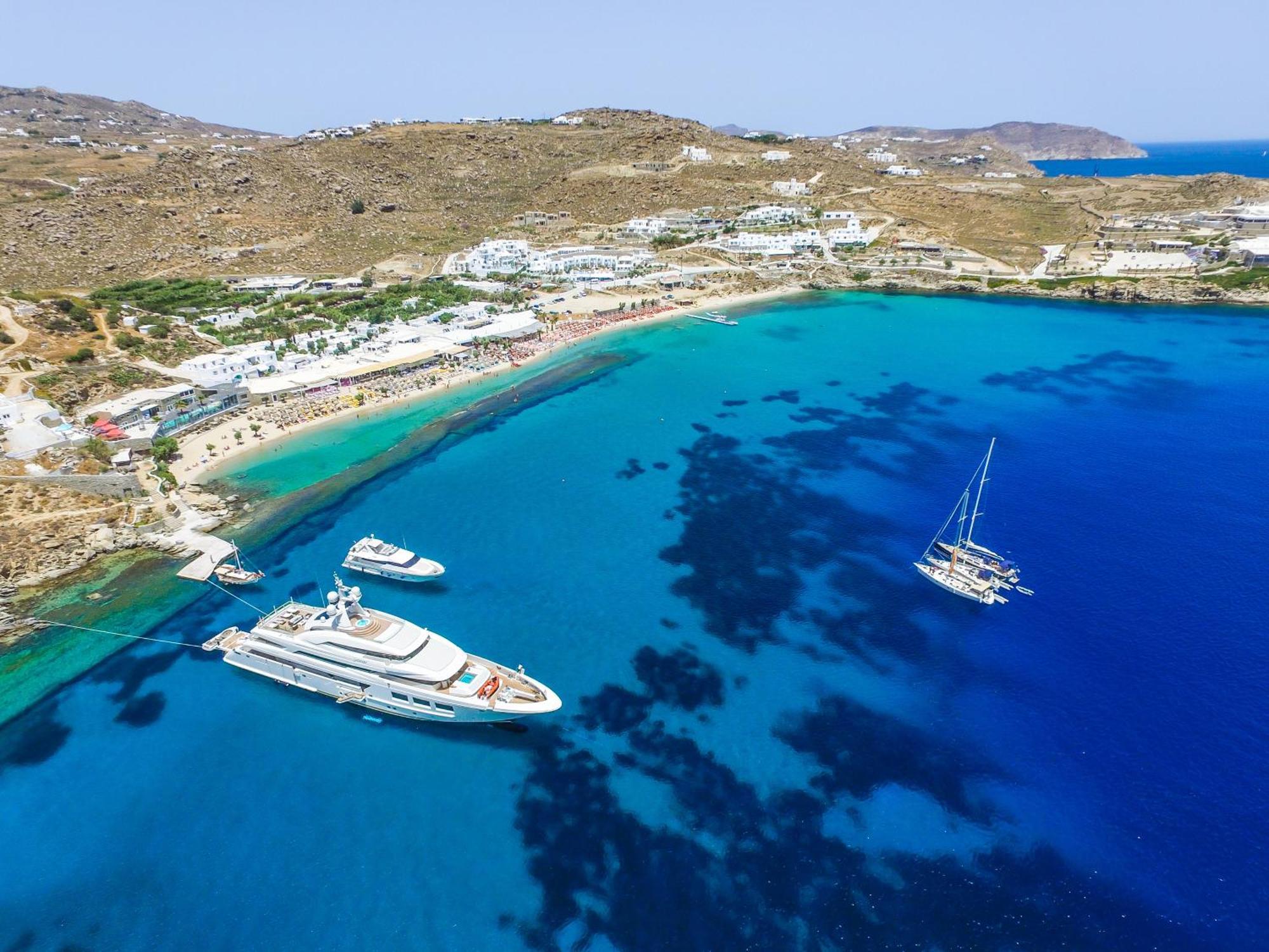 Paradise Beach Camping Πλατύς Γιαλός Εξωτερικό φωτογραφία