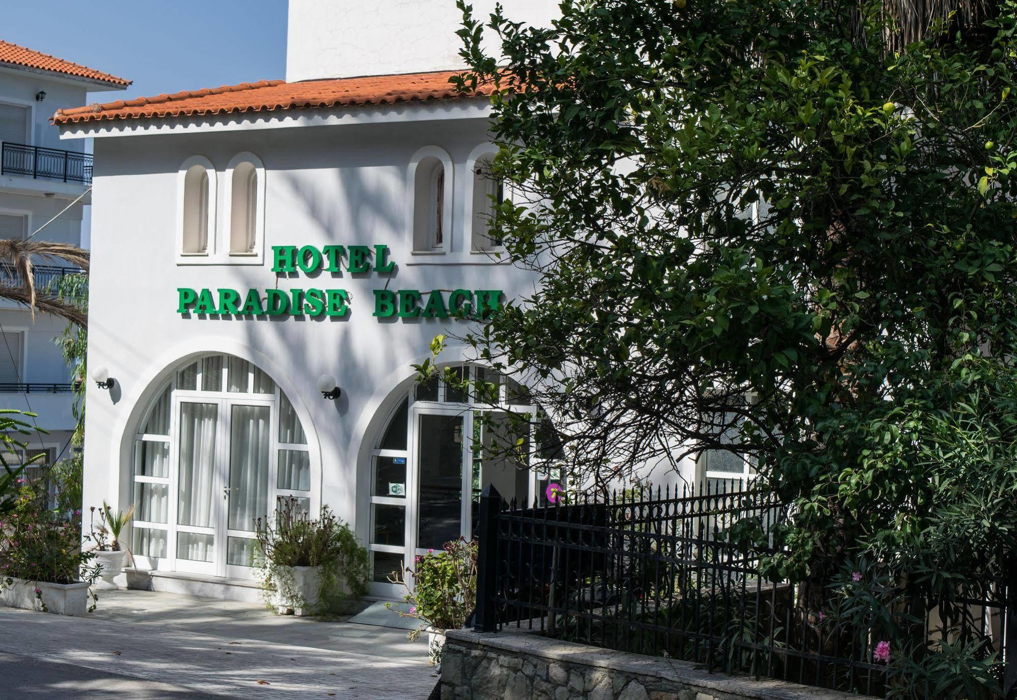 Paradise Beach Camping Πλατύς Γιαλός Εξωτερικό φωτογραφία